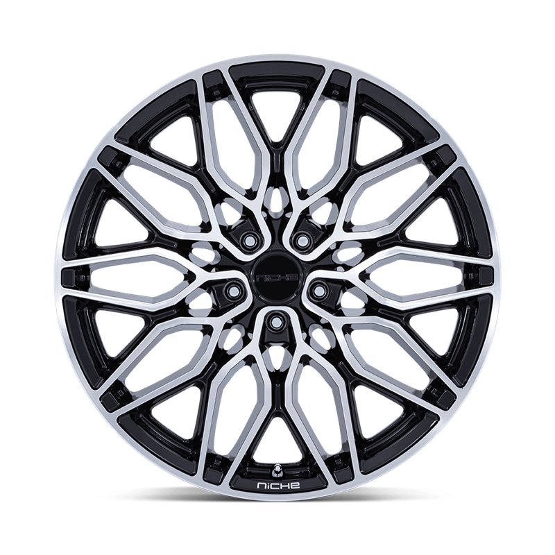 Niche Wheels | NC277 CALABRIA 5 20x10.5 ET38 - GLOSS BLACK MACHINED