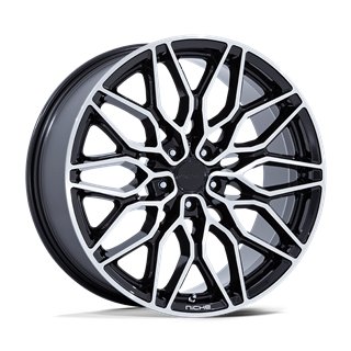 Niche Wheels | NC277 CALABRIA 5 22x10.5 ET38 - GLOSS BLACK MACHINED