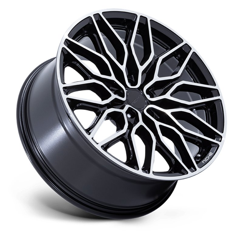 Niche Wheels | NC277 CALABRIA 5 22x9.0 ET38 - GLOSS BLACK MACHINED