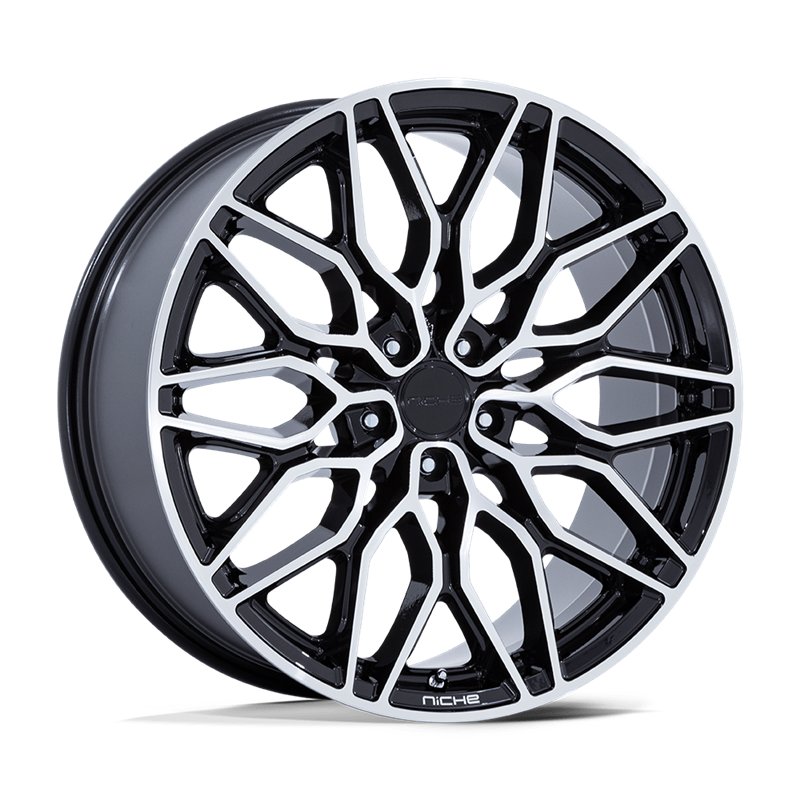 Niche Wheels | NC277 CALABRIA 5 22x9.0 ET27 - GLOSS BLACK MACHINED