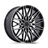 Niche Wheels | NC278 CALABRIA 6 24x10.0 ET20 - GLOSS BLACK W/ MACHINED