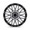 Niche Wheels | NC278 CALABRIA 6 24x10.0 ET20 - GLOSS BLACK W/ MACHINED