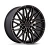 Niche Wheels | NC278 CALABRIA 6 24x10.0 ET30 - MATTE BLACK MACHINED DARK TINT