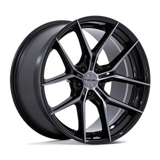 Niche Wheels | NC279 PRODIGY 5 20x11.0 ET43 - GLOSS BLACK DARK TINTED CLEAR
