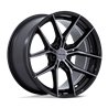 Niche Wheels | NC279 PRODIGY 5 24x10.0 ET30 - GLOSS BLACK DARK TINTED CLEAR