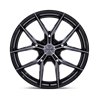 Niche Wheels | NC279 PRODIGY 5 24x10.0 ET30 - GLOSS BLACK DARK TINTED CLEAR
