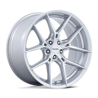 Niche Wheels | NC279 PRODIGY 5 18x9.5 ET22 - SILVER W/ MACHINED FACE