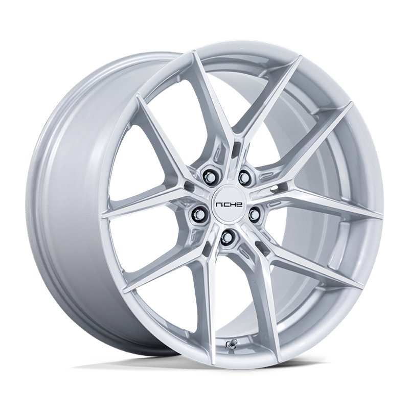 Niche Wheels | NC279 PRODIGY 5 24x10.0 ET20 - SILVER W/ MACHINED FACE