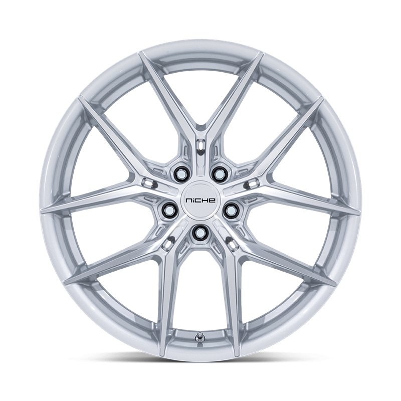 Niche Wheels | NC279 PRODIGY 5 24x10.0 ET20 - SILVER W/ MACHINED FACE