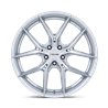 Niche Wheels | NC279 PRODIGY 5 24x10.0 ET20 - SILVER W/ MACHINED FACE