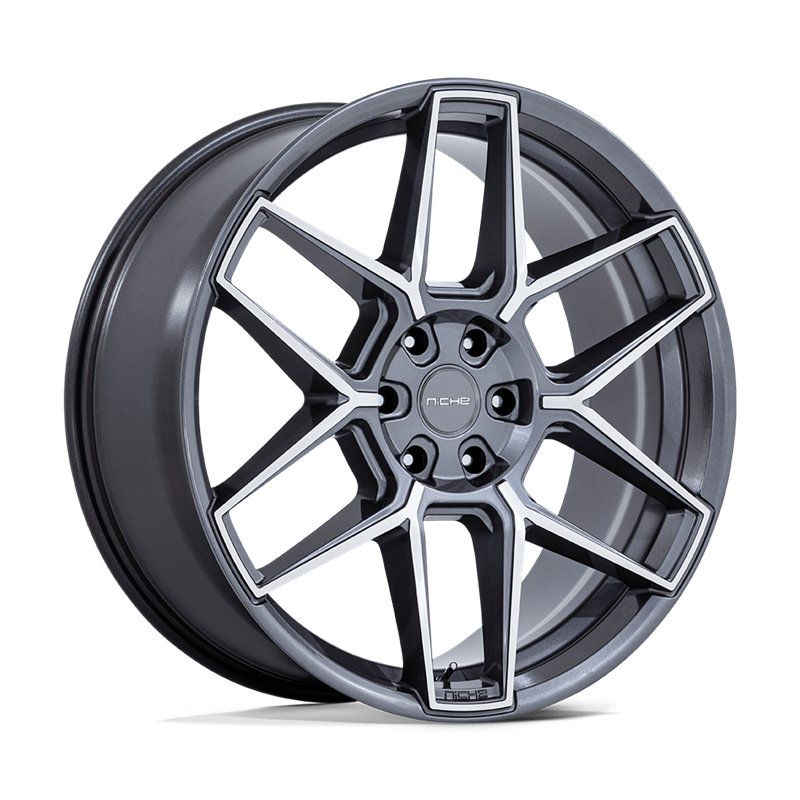 Niche Wheels | NC281 RISE 20x9.0 ET27 - ANTHRACITE W/ MACHINED FACE