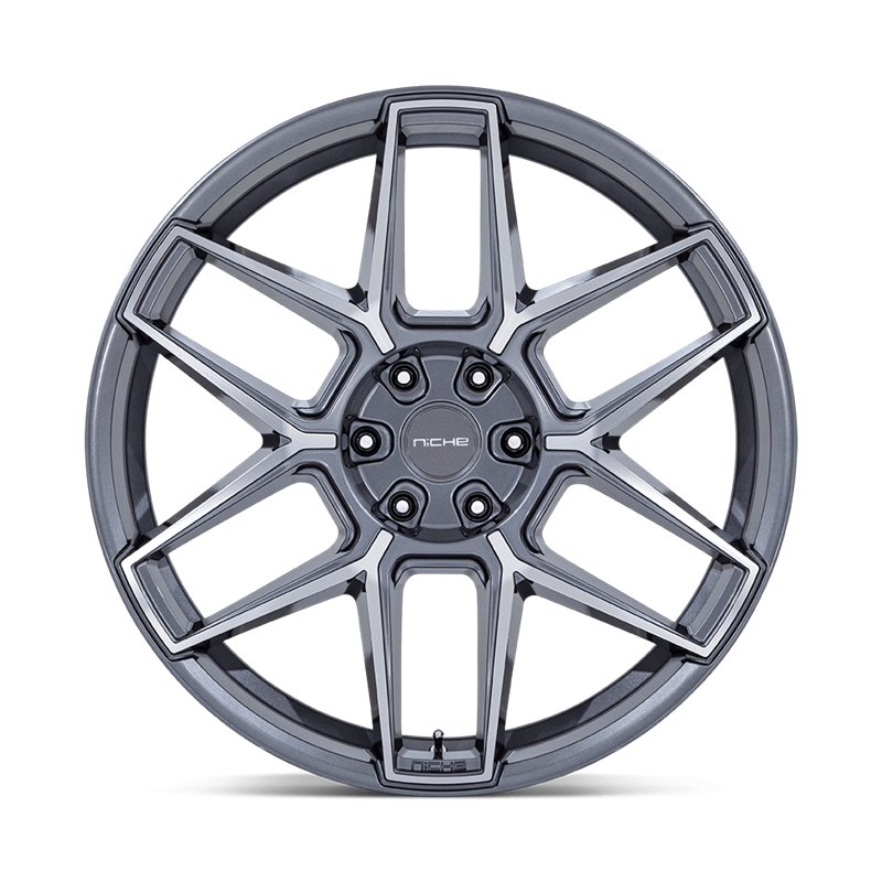 Niche Wheels | NC281 RISE 22x9.5 ET30 - ANTHRACITE W/ MACHINED FACE