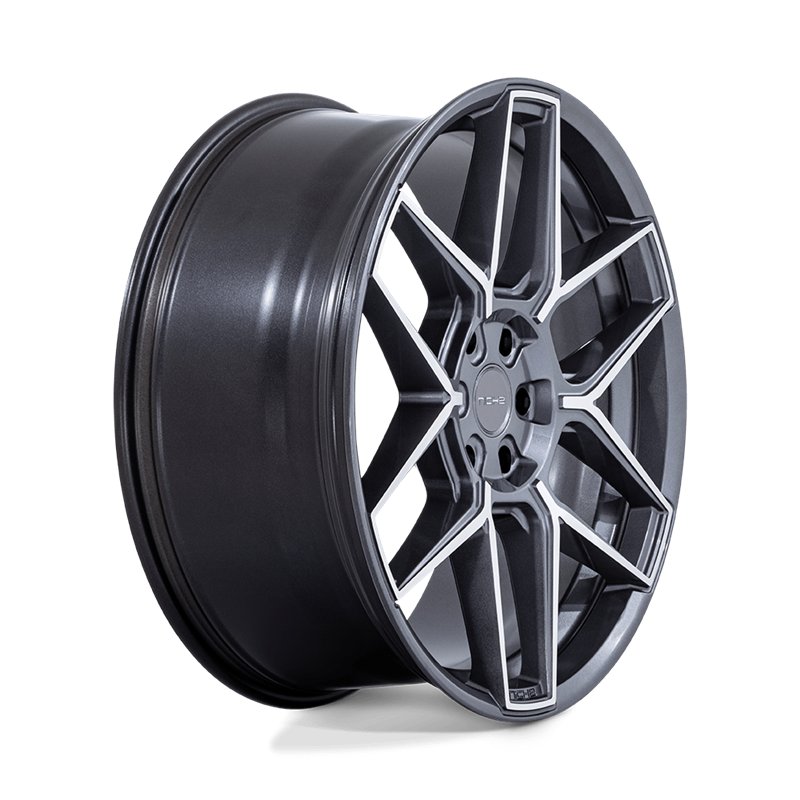 Niche Wheels | NC281 RISE 24x10.0 ET20 - ANTHRACITE W/ MACHINED FACE