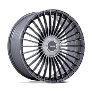 Niche Wheels | NC282 SERENE 22x10.0 ET30 - GLOSS TITANIUM BRUSHED