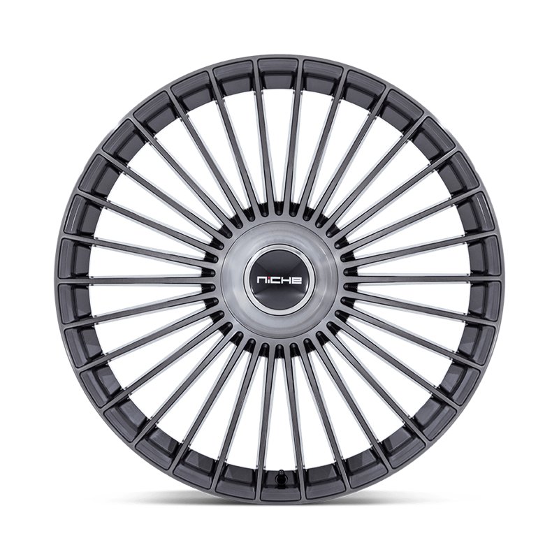 Niche Wheels | NC282 SERENE 22x10.0 ET30 - GLOSS TITANIUM BRUSHED