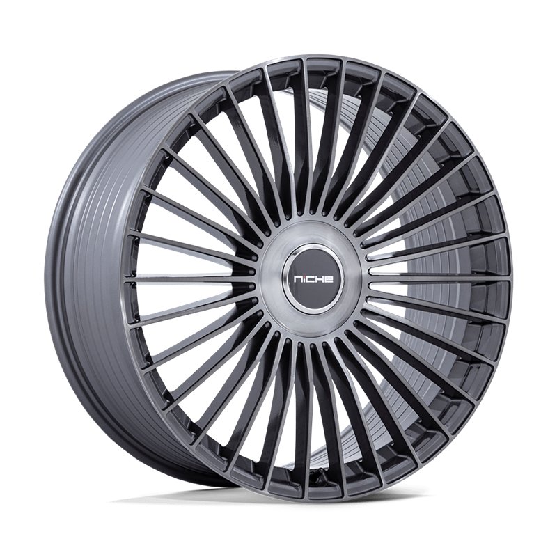 Niche Wheels | NC282 SERENE 24x10.0 ET30 - GLOSS TITANIUM BRUSHED