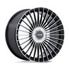 Niche Wheels | NC282 SERENE 22x10.0 ET35 - GLOSS BLACK W/ MACHINED FACE
