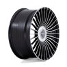 Niche Wheels | NC282 SERENE 24x10.0 ET20 - GLOSS BLACK W/ MACHINED FACE