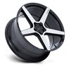 Niche Wheels | NC283 MODENA 20x9.0 ET15 - GLOSS BLACK W/ MACHINED FACE
