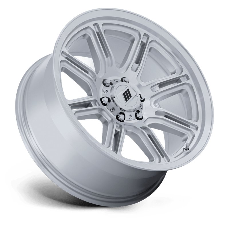 Pro Comp | PA206 SNARE 17x8.0 ET0 - GLOSS SILVER W/ MACHINED FACE