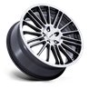 Petrol | PE001 P1D 19x8.0 ET40 - GLOSS BLACK W/ MACHINED FACE