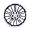 Petrol | PE001 P1D 19x8.0 ET40 - GLOSS BLACK W/ MACHINED FACE