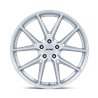 Petrol | PE002 P1E 17x8.0 ET40 - GLOSS SILVER