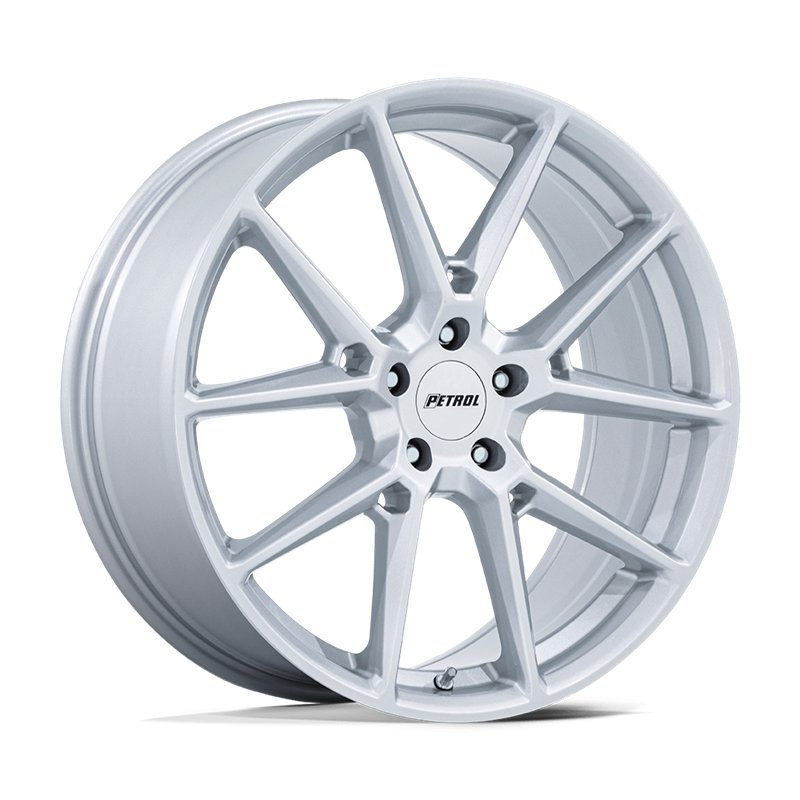 Petrol | PE002 P1E 18x8.0 ET40 - GLOSS SILVER