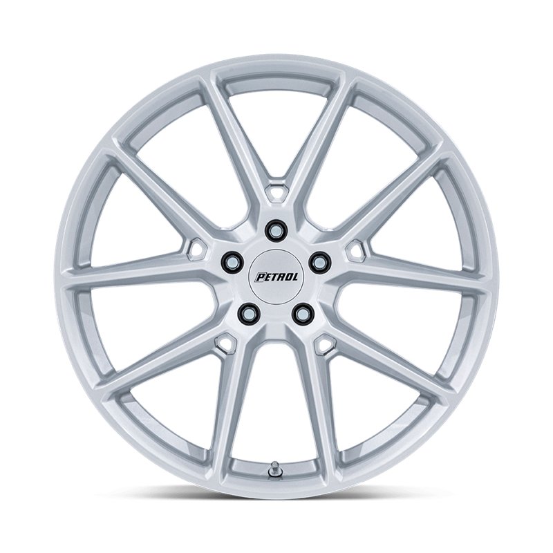 Petrol | PE002 P1E 18x8.0 ET40 - GLOSS SILVER