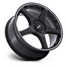 Petrol | PE003 P2E 17x8.0 ET40 - GLOSS BLACK W/ MACHINED LIP