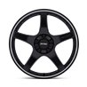 Petrol | PE003 P2E 17x8.0 ET40 - GLOSS BLACK W/ MACHINED LIP