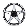 Petrol | PE003 P2E 18x8.0 ET40 - GLOSS BLACK W/ MACHINED FACE