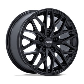Petrol | PE004 P3E 20x8.5 ET40 - MATTE BLACK