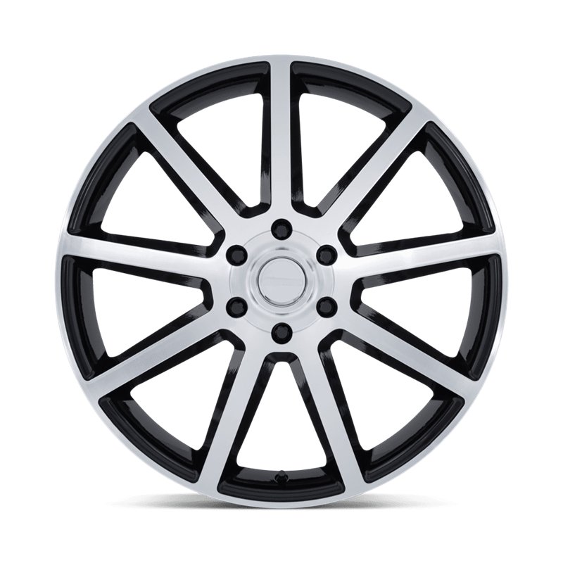 Petrol | PE007 P6E 22x9.5 ET30 - GLOSS BLACK W/ MACHINED FACE