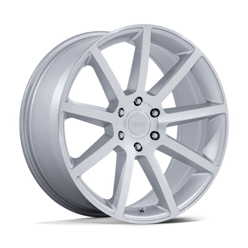 Petrol | PE007 P6E 20x9.5 ET25 - GLOSS SILVER W/ MACHINED FACE
