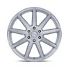 Petrol | PE007 P6E 20x9.5 ET25 - GLOSS SILVER W/ MACHINED FACE