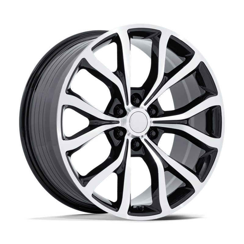 Performance Replicas | PR230 24x10.0 ET31 - GLOSS BLACK W/ MACHINED FACE