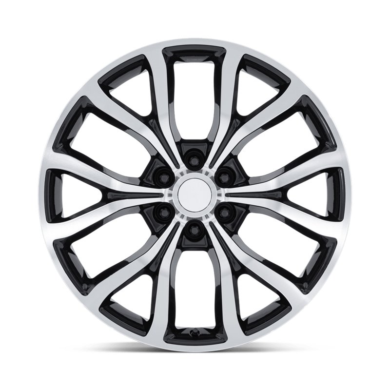 Performance Replicas | PR230 24x10.0 ET31 - GLOSS BLACK W/ MACHINED FACE