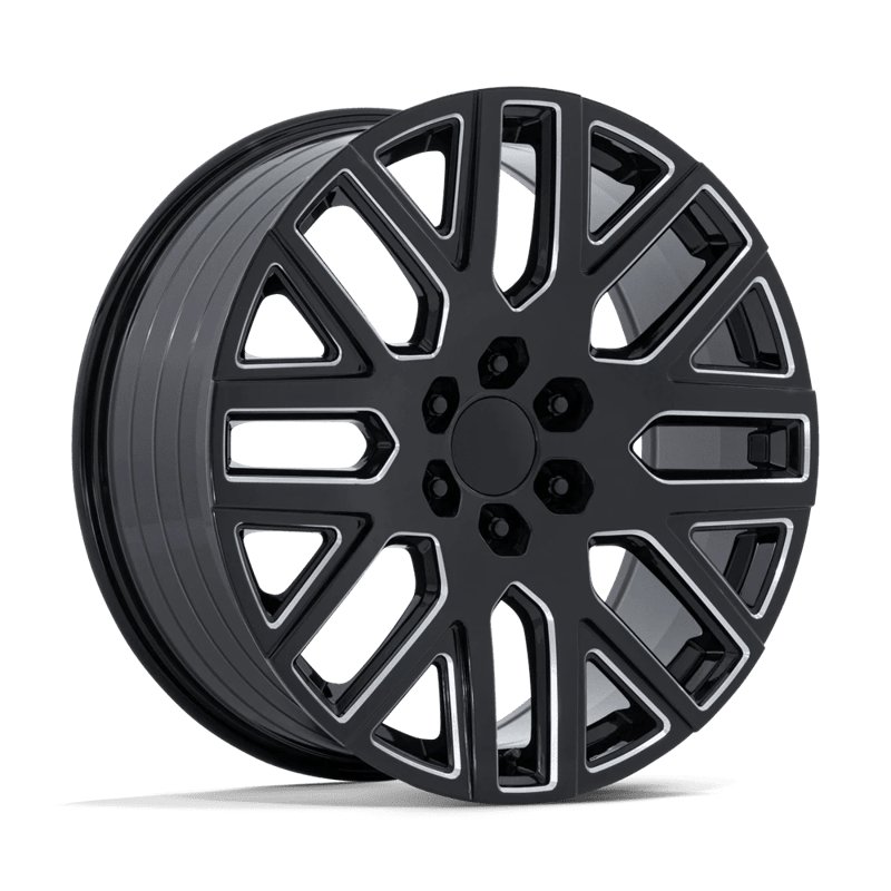 Performance Replicas | PR231 22x9.0 ET28 - GLOSS BLACK MILLED