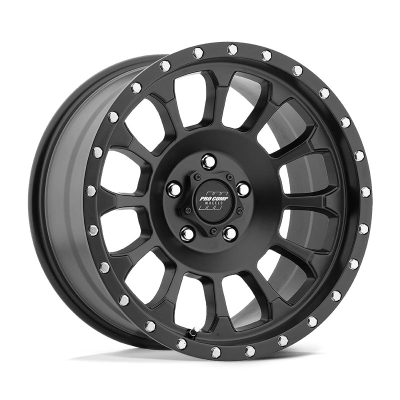 Pro Comp | PA34 ROCKWELL 18x9.0 ET0 - SATIN BLACK