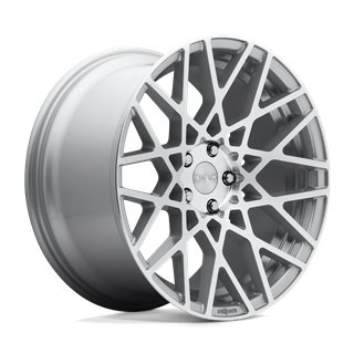 Rotiform | R110 BLQ 18x8.5 ET38 - GLOSS SILVER MACHINED
