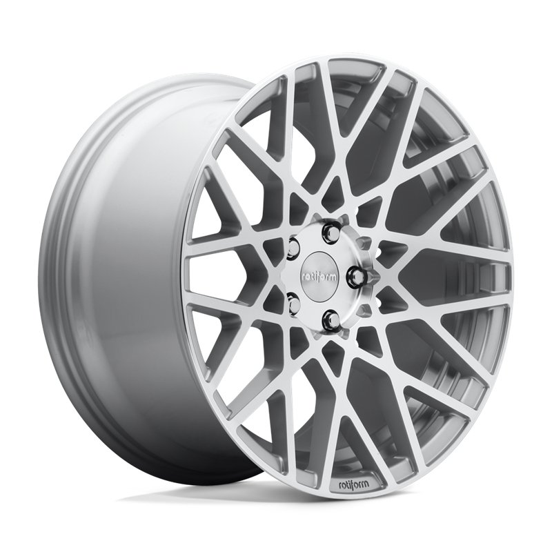 Rotiform | R110 BLQ 18x8.5 ET38 - GLOSS SILVER MACHINED