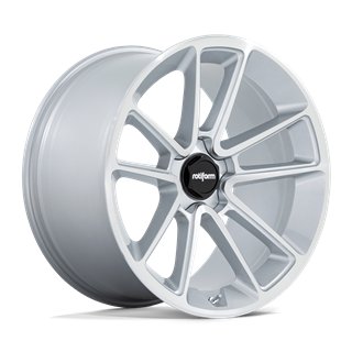 Rotiform | R192 BTL 22x12.0 ET15 - GLOSS SILVER W/ MACHINED FACE