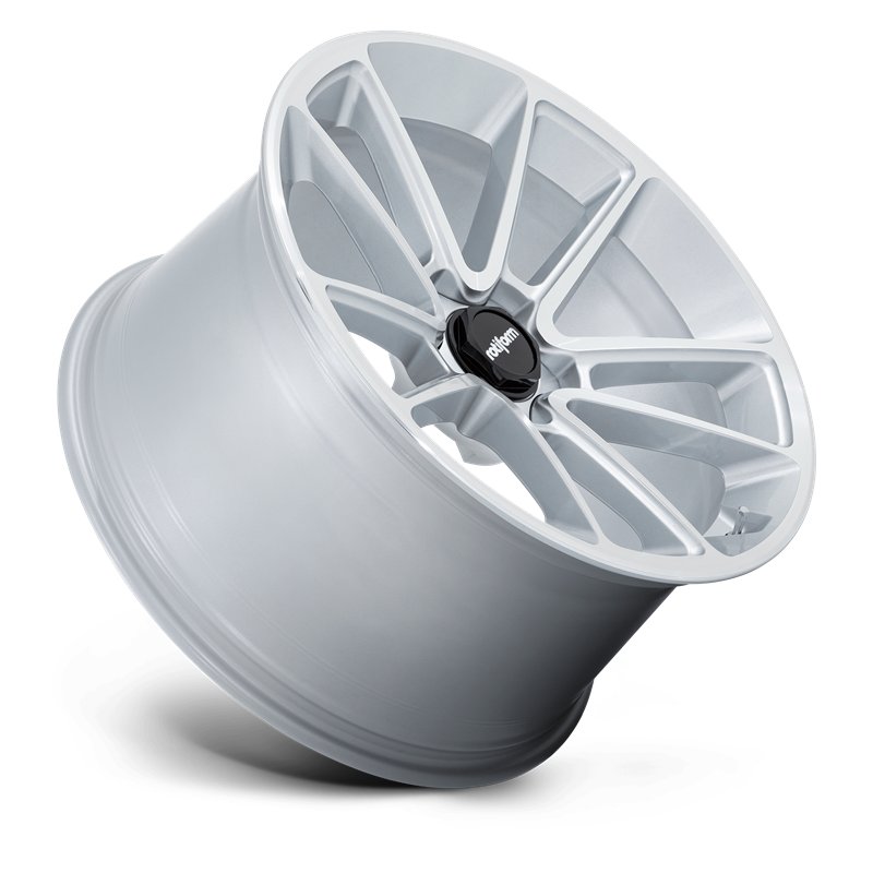 Rotiform | R192 BTL 22x12.0 ET15 - GLOSS SILVER W/ MACHINED FACE