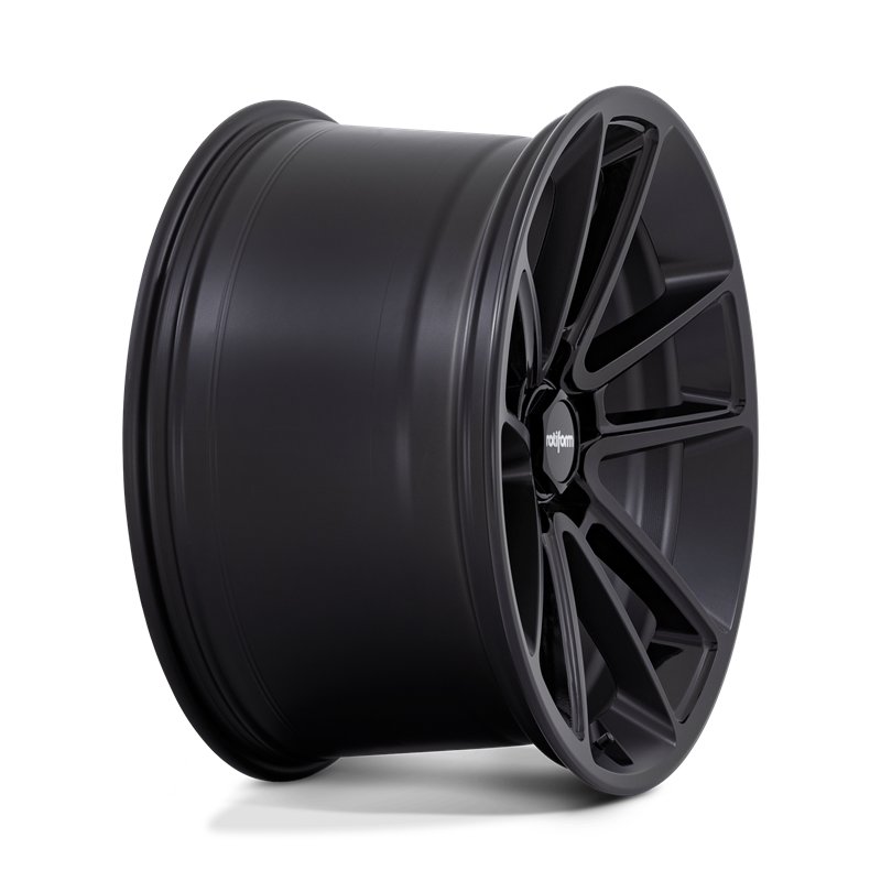 Rotiform | R194 BTL 22x12.0 ET35 - MATTE BLACK W/ BLACK CAP