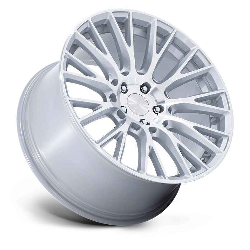 Rotiform | RC201 LSE 20x8.5 ET40 - GLOSS SILVER W/ MACHINED FACE