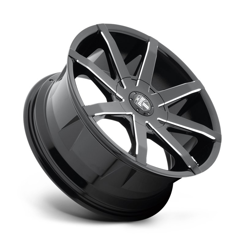 DUB Wheels | S109 PUSH 20x8.5 ET35 - GLOSS BLACK MILLED