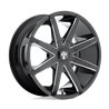DUB Wheels | S109 PUSH 22x9.5 ET25 - GLOSS BLACK MILLED