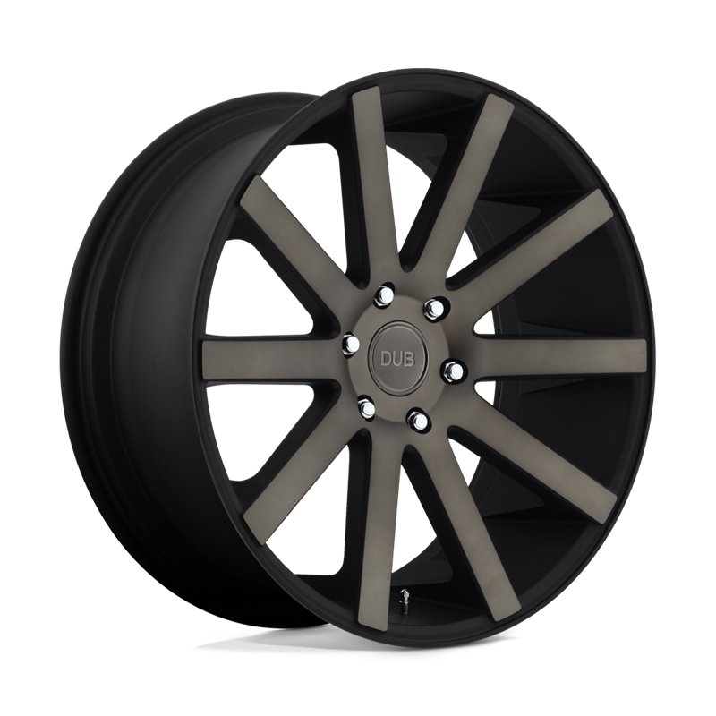 DUB Wheels | S121 SHOT CALLA 22x9.5 ET20 - MATTE BLACK DOUBLE DARK TINT