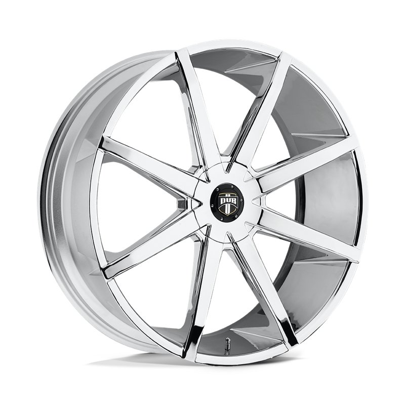 DUB Wheels | S201 PUSH 22x9.5 ET25 - CHROME PLATED